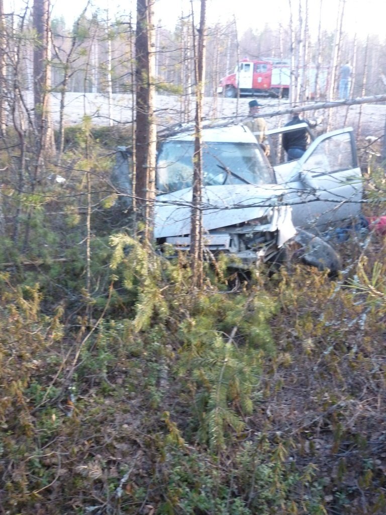 Пожарно-спасательное подразделение привлекалось для ликвидации ДТП в Калевальском районе.